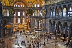 hagia sophia tour guides istanbul interior